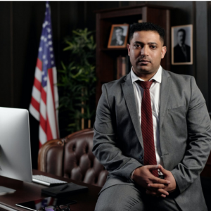 a dui lawyer in office