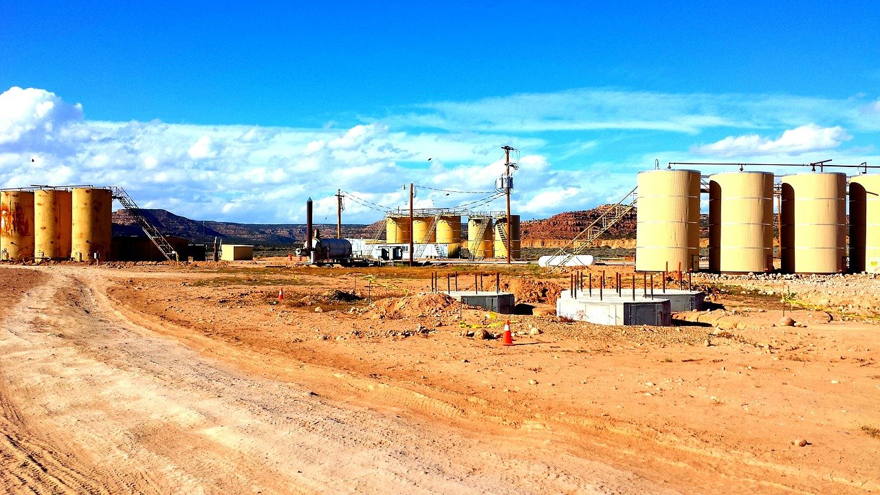 oil rig gas
